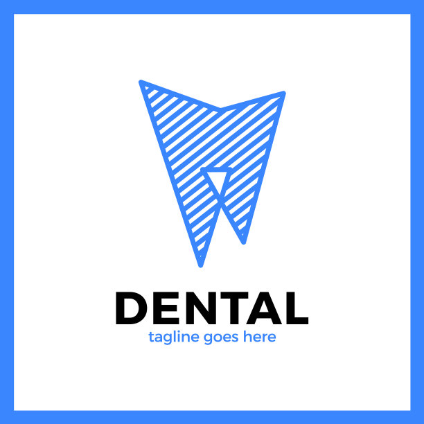 牙齿线标志图片下载