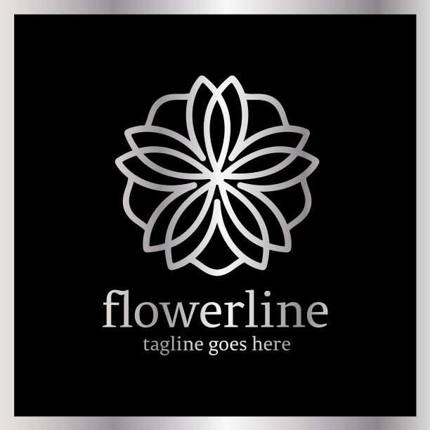 花行标志图片下载