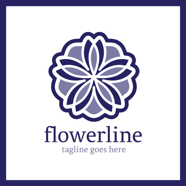 花行标志图片下载