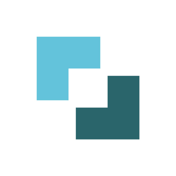 蓝色的图标作物在白色的颜色图片下载