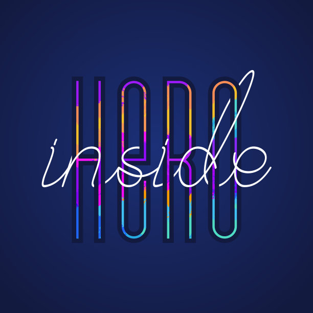 现代超级英雄里面的字体设计很棒图片下载