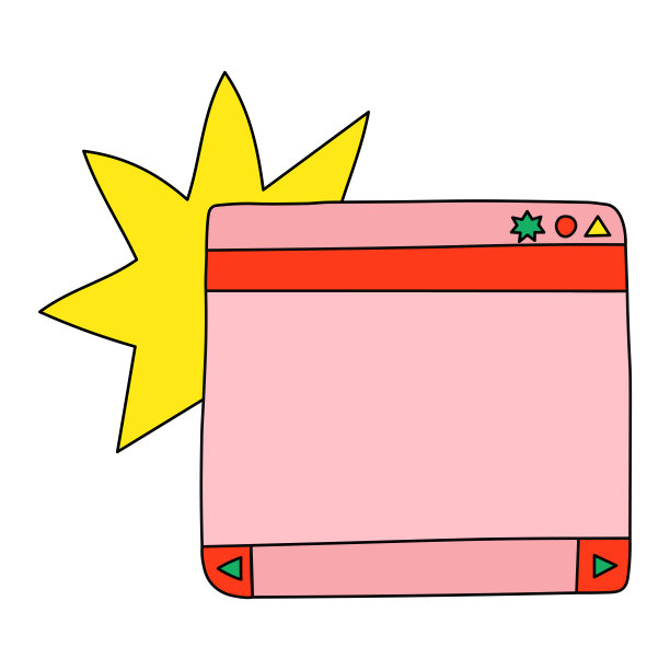 复古蒸汽波桌面浏览器和对话框窗口模板。1970年的旧网迷幻。旧电脑1990年操作系统。社交媒体故事模板。引用，口号，文字的美学框架图片下载