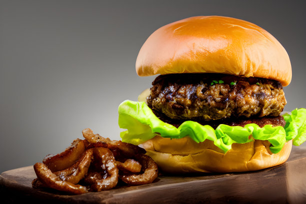 汉堡的广告图片下载