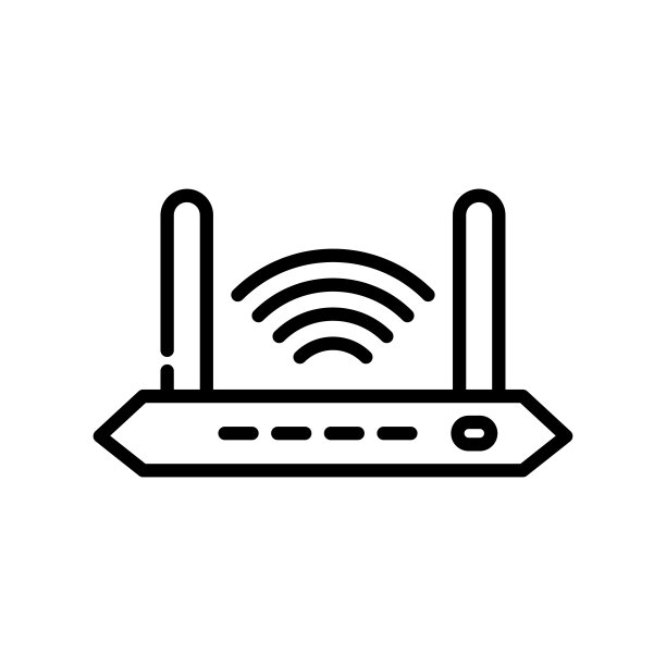 路由器图标模板设计图片下载