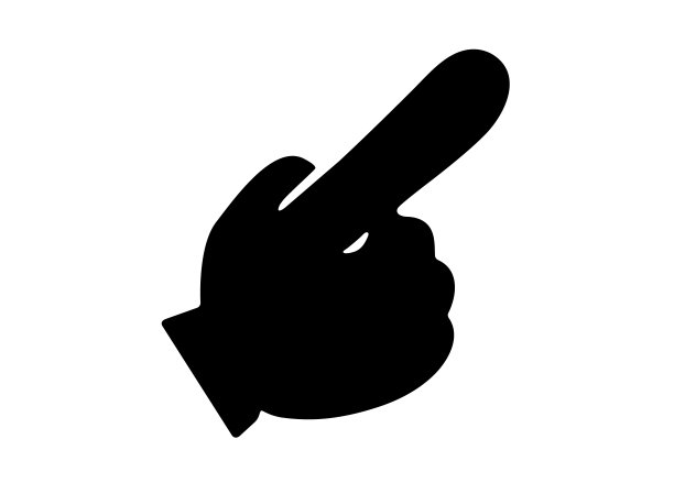 检查，点图标指向矢量插图图片下载