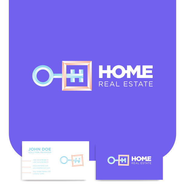 线正方形键和字母h标志为家图片下载