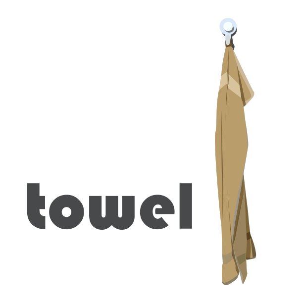 挂黄毛巾用大毛巾字，隔绝图片下载