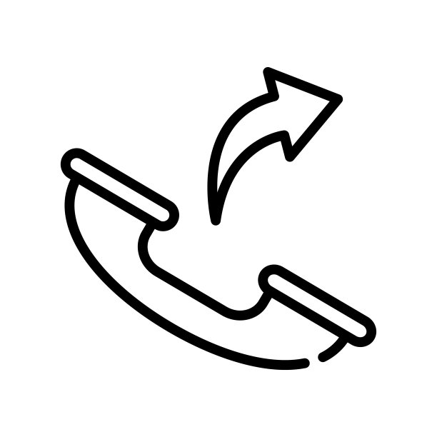 图解电话图标设计的矢量图图片下载