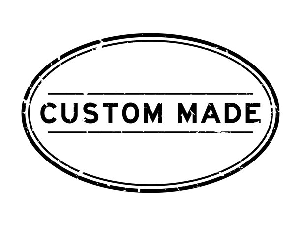 垃圾黑色定制字椭圆形橡胶印章的白色背景邮票图片下载