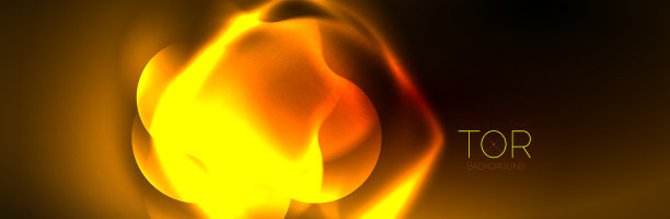 闪烁的霓虹灯抽象的形状组成图片下载