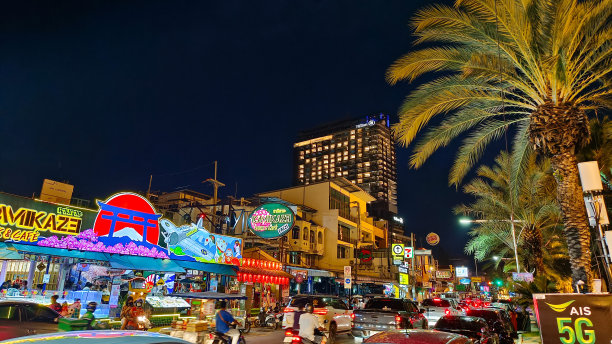 泰国芭堤雅的特写图片下载