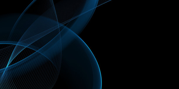 商业背景线波浪抽象流动的条纹和曲线设计图片下载