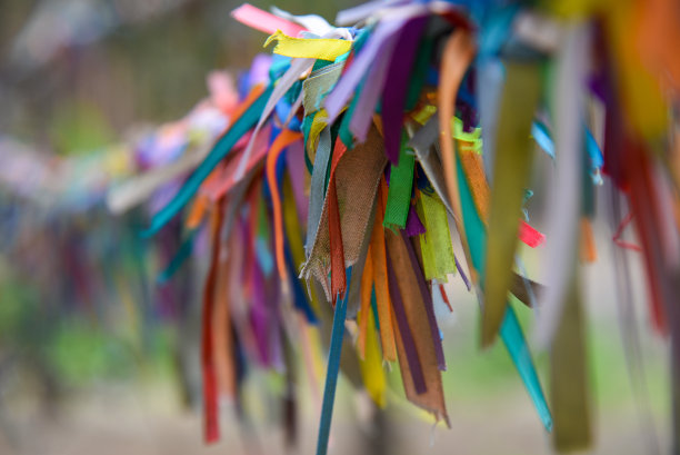 彩带用来许愿图片下载