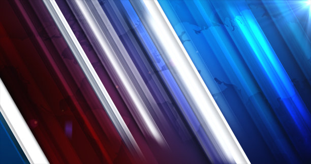 抽象背景彩色基本几何形状与3d效果。典雅而现代的风格栩栩如生的背景图片下载