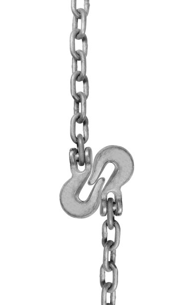 金属钩隔离在白色图片下载