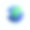逼真的3d行星地球与蓝色背景上的云。矢量图图片下载
