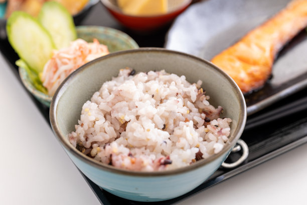 丰富多彩的日本料理，早餐，套餐图片下载