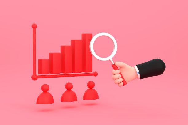 放大镜与商人和能力图象形图图片下载