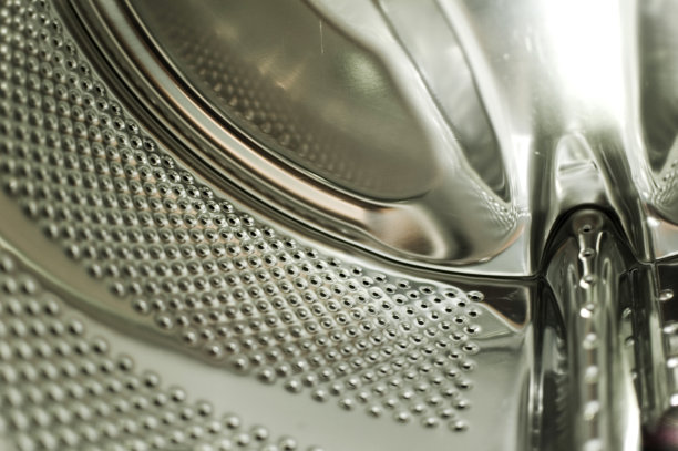 洗衣机内部封闭。图片下载