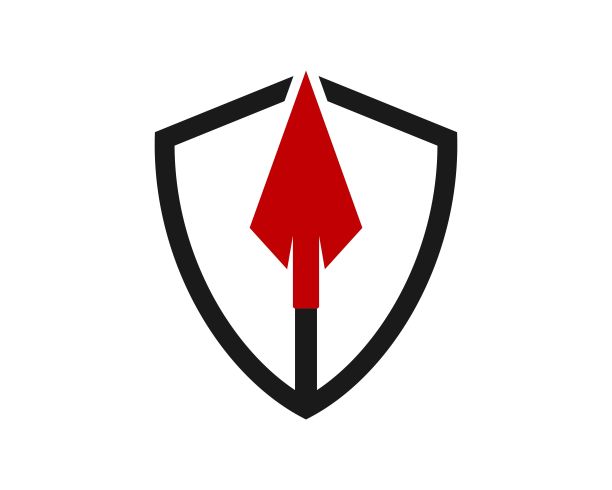 盾形，里面有矛图片下载