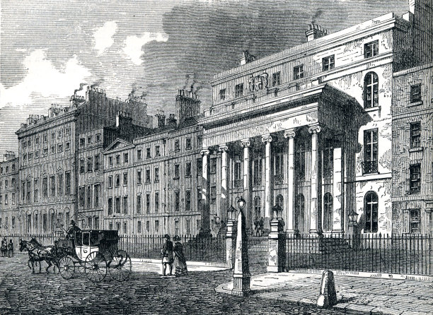 19世纪英国伦敦皇家外科学院图片下载