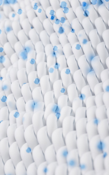 波布带清洗水泡，3d渲染。图片下载