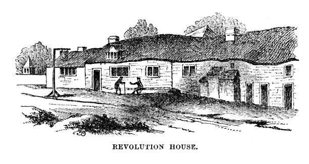 革命屋，密谋推翻天主教国王詹姆斯二世，17世纪英国历史图片下载