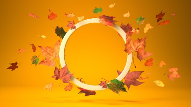 白环秋叶图片下载