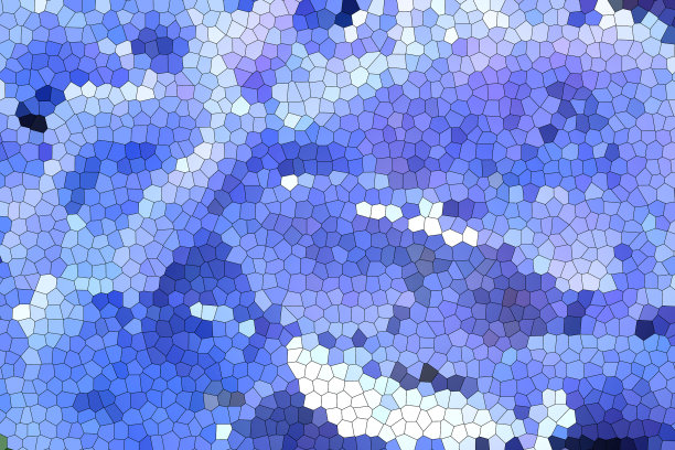 美丽的抽象马赛克背景。蓝白颜色。蓝色的彩色玻璃图片下载