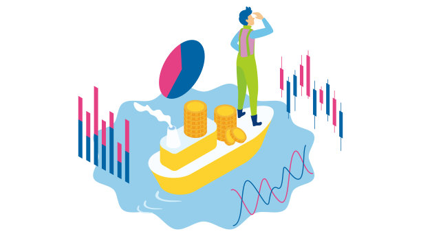 一个投资格言的例子，代表着渔民看潮图片下载