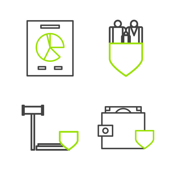 用盾法官木槌套线钱包和钱图片下载