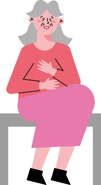 韩国老妇人坐着图片下载