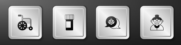 设置轮椅药瓶和药片图片下载