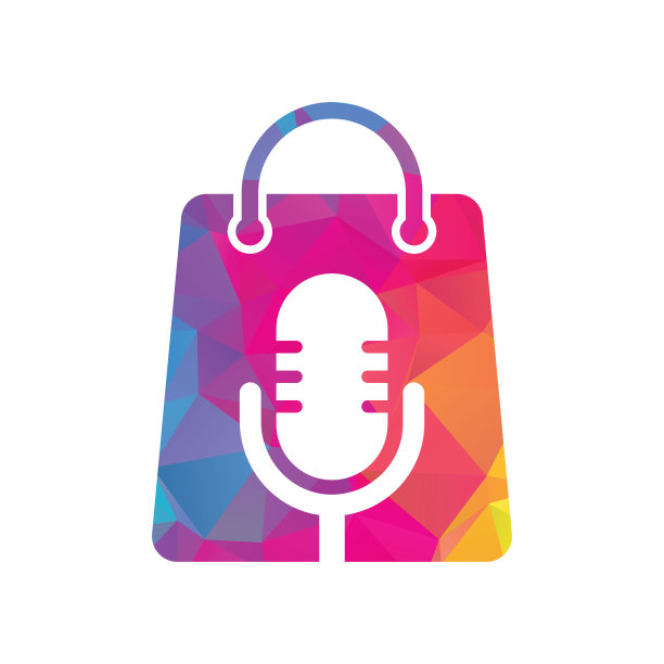 播客矢量标志插图。图片下载