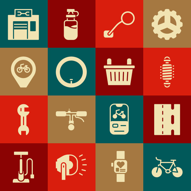 设置自行车道悬挂后视镜图片下载