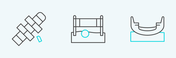 设线船、秋千、跳房子和排球网图片下载