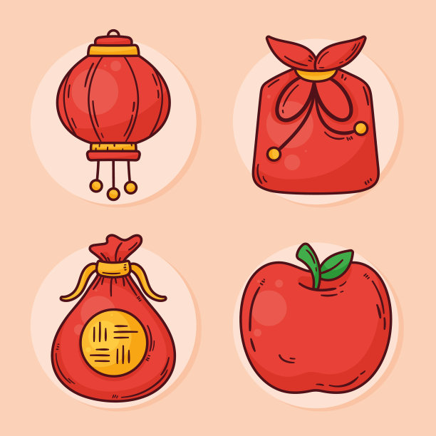 中秋节庆祝四大标志图片下载