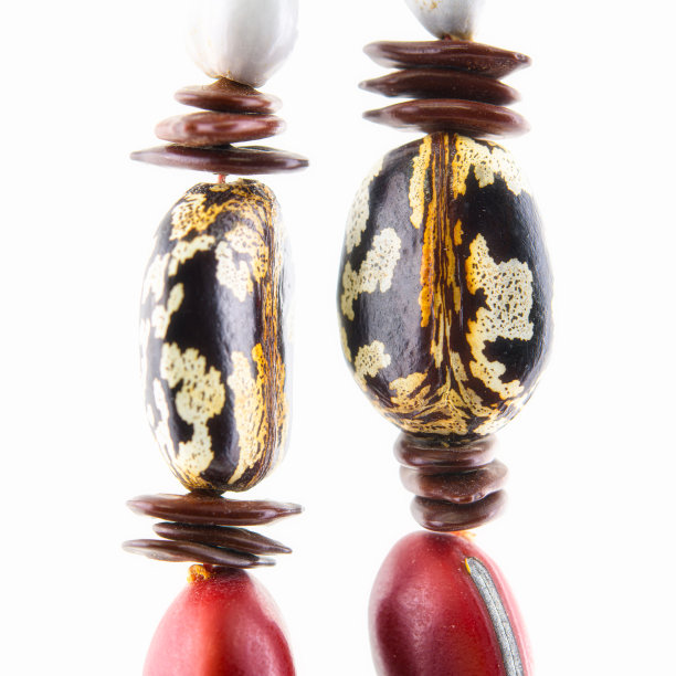 手工种子项链图片下载