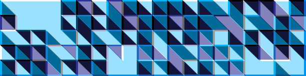 抽象的几何背景与三角形在深蓝色的颜色。现代背景，传单，网站，封面，横幅，广告等。向量EPS 10图片下载