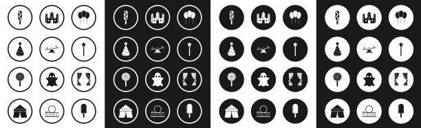 用缎带跷跷板聚会帽玉米设置气球图片下载