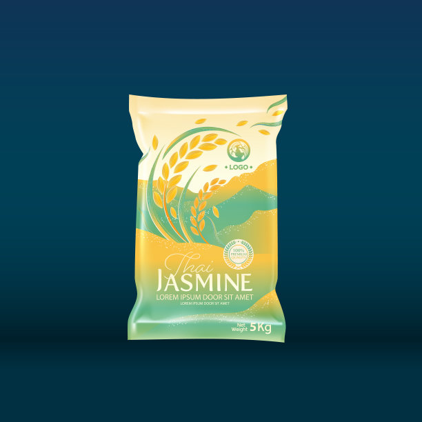 实物大米包装设计图片下载