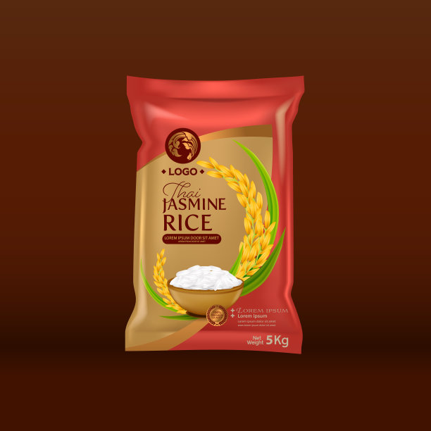 实物大米包装设计图片下载