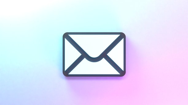 信件或消息图标。3 d渲染插图。图片下载