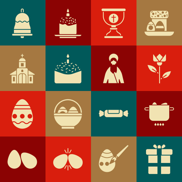 把礼盒里的鸡蛋放在火锅花郁金香里图片下载