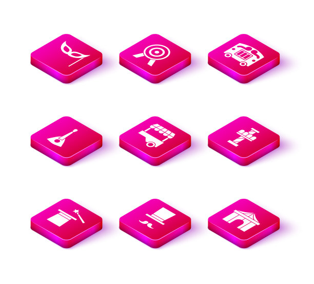 魔术帽和魔术棒设置魔术师巴拉莱卡快图片下载