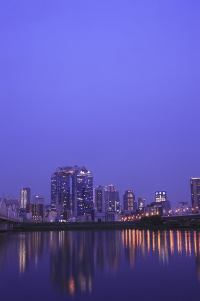 大阪喜多区夜景图片下载