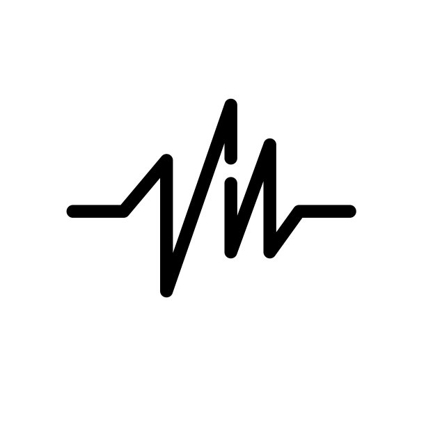 心脏脉搏图标模板图片下载