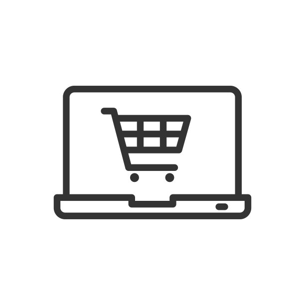 网上购物大纲矢量图标网上购物股票矢量图标为网页，移动应用程序和UI设计图片下载