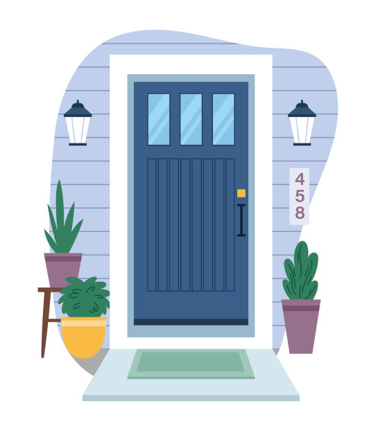 房子入口的概念图片下载