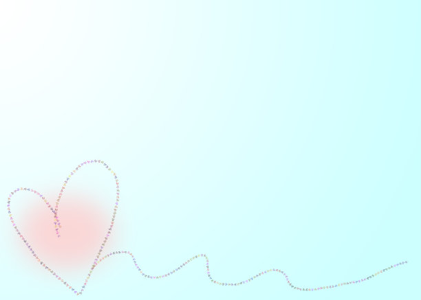 模板心和线与复制空间为背景图片下载